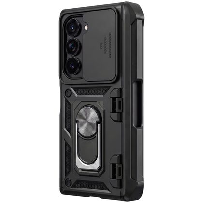Sentinel H1 — Shock-Absorbent Case with 360° Rotating Ring for Galaxy Z Fold 8 Ultra, 8, 7, 6, 5 & iPhone Duo