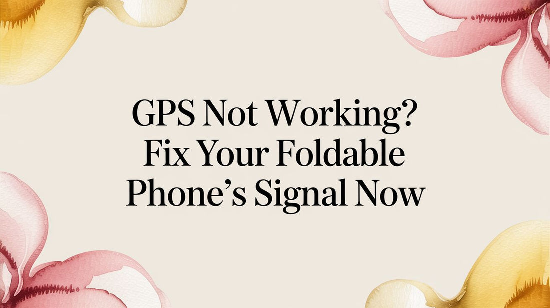 GPS Not Working? Fix Your Foldable Phone's Signal Now