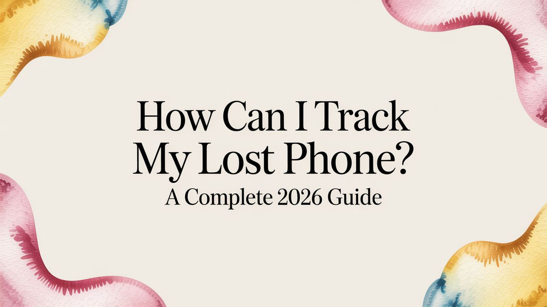 How Can I Track My Lost Phone? A Complete 2026 Guide