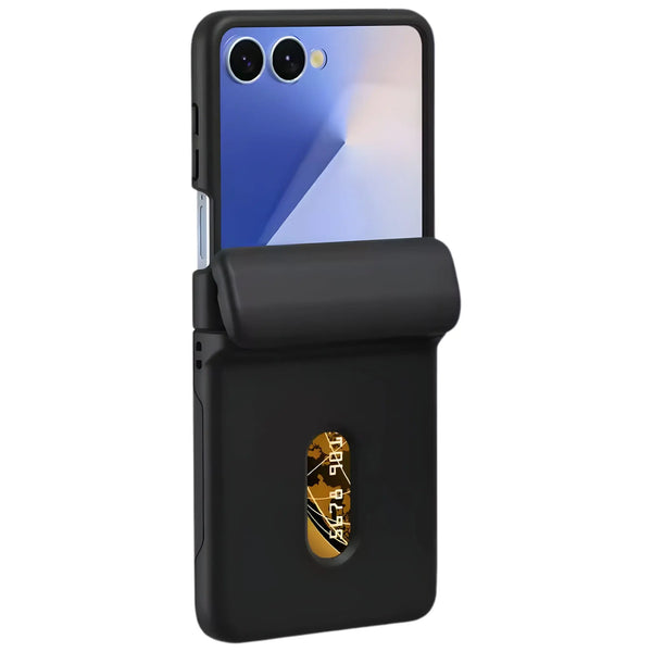 Commuter L1 Galaxy Z Flip hinge card case with rear card slot