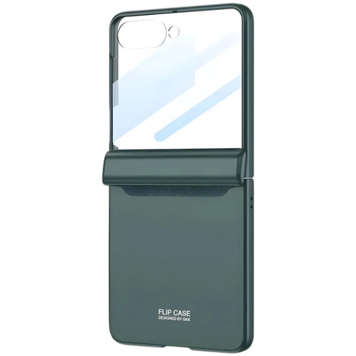 Sync F1 — Hinge Case with Built-in 9H Tempered Glass for Galaxy Z Flip 8, 7, 6