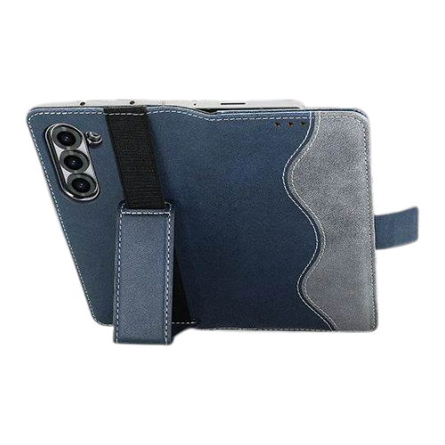 Commuter C1 Galaxy Z Fold case feature diagram - multi-card wallet