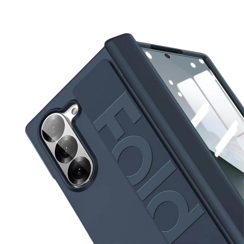Axis P2 Galaxy Z Fold case feature diagram - wrist strap grip