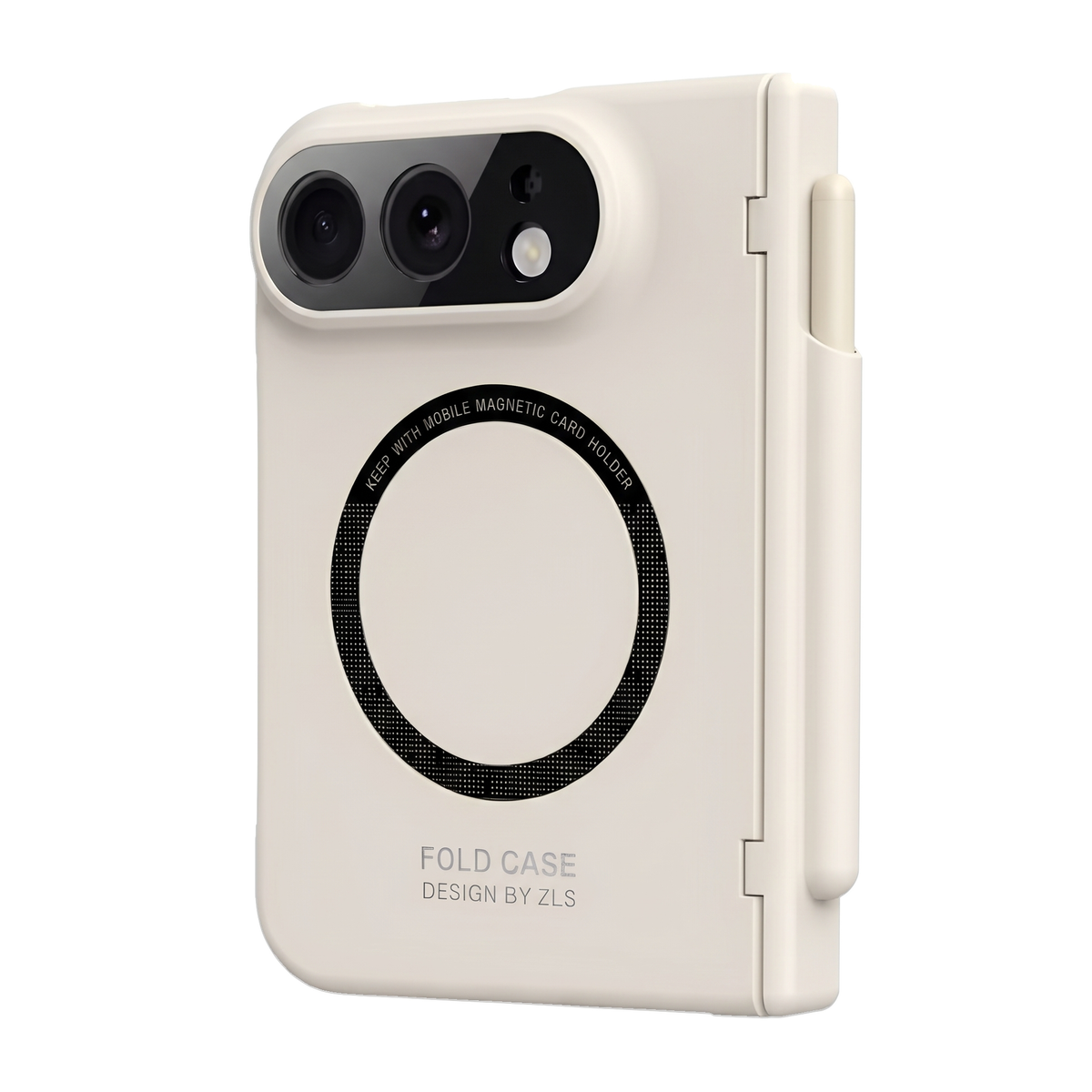 Kinetic P1 White iPhone Fold case