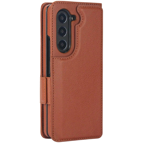 Envoy C1 — Premium PU Leather Wallet Case for Galaxy Z Fold 7, 6, 5