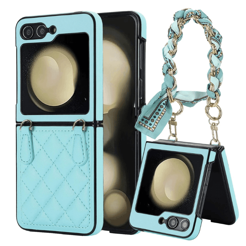 Fashion Crossbody Leather Case For Samsung Galaxy Z Flip Series - FoldifyCase
