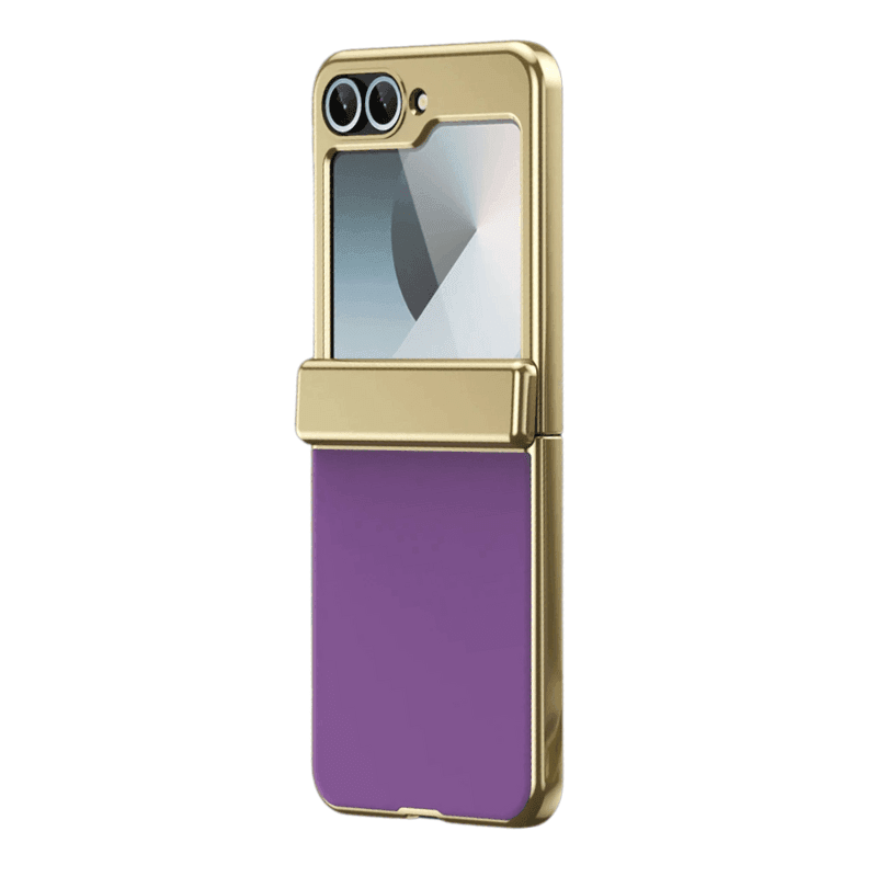 Plating Hinge Protection Case Screen For Samsung Galaxy Z Flip Series - FoldifyCase