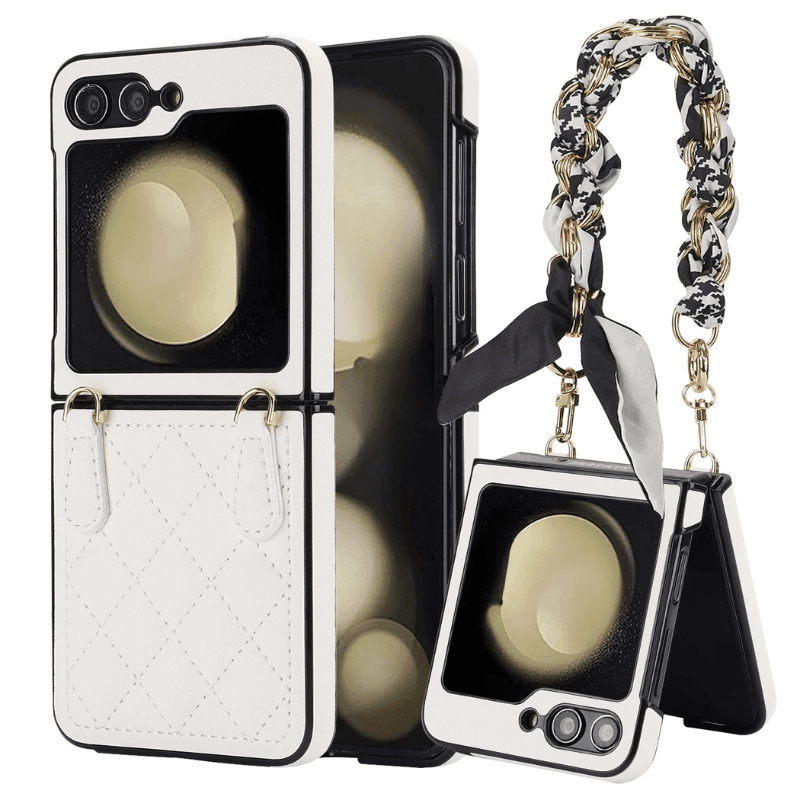 Fashion Crossbody Leather Case For Samsung Galaxy Z Flip Series - FoldifyCase