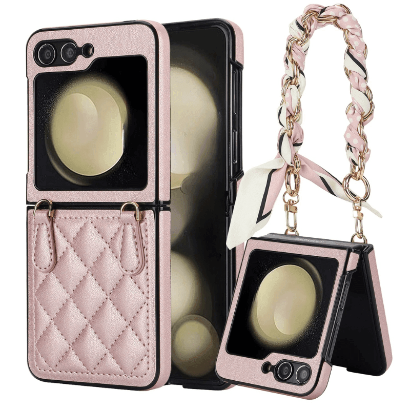 Fashion Crossbody Leather Case For Samsung Galaxy Z Flip Series - FoldifyCase