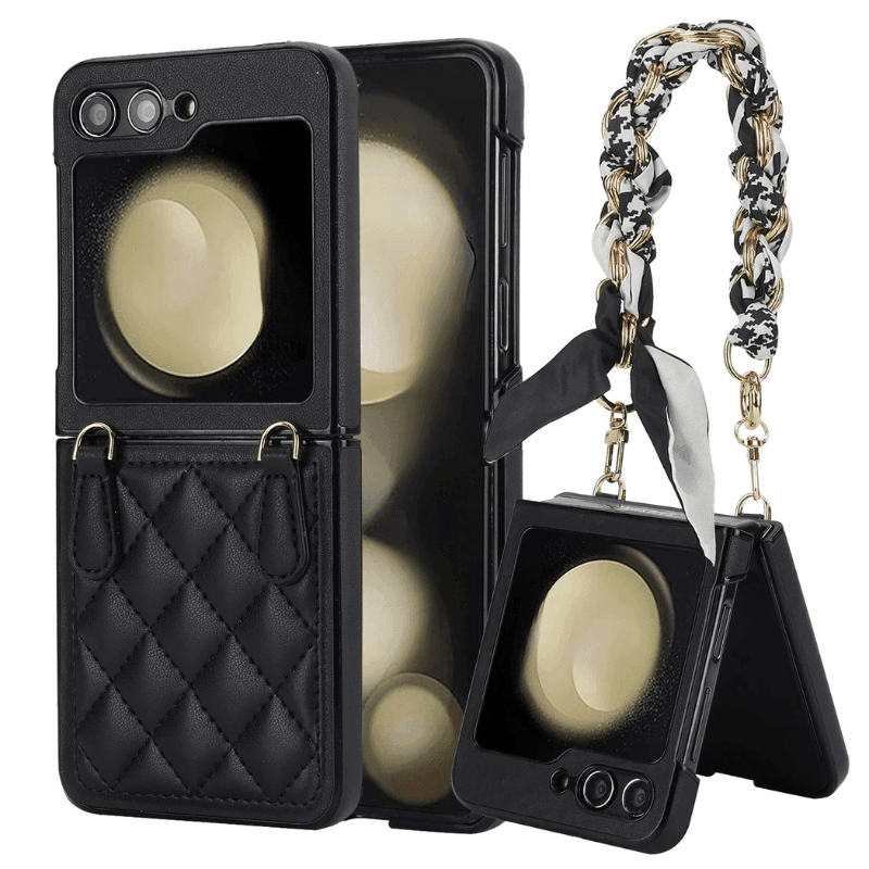 Fashion Crossbody Leather Case For Samsung Galaxy Z Flip Series - FoldifyCase