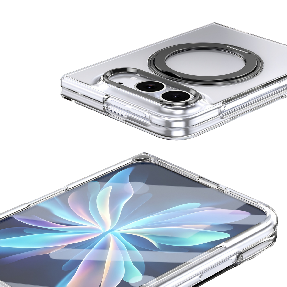 Axon M1 — MagSafe Case with 360° Rotating Ring for Galaxy Z Fold 8 Ultra, 8, 7, 6, 5 & iPhone Duo