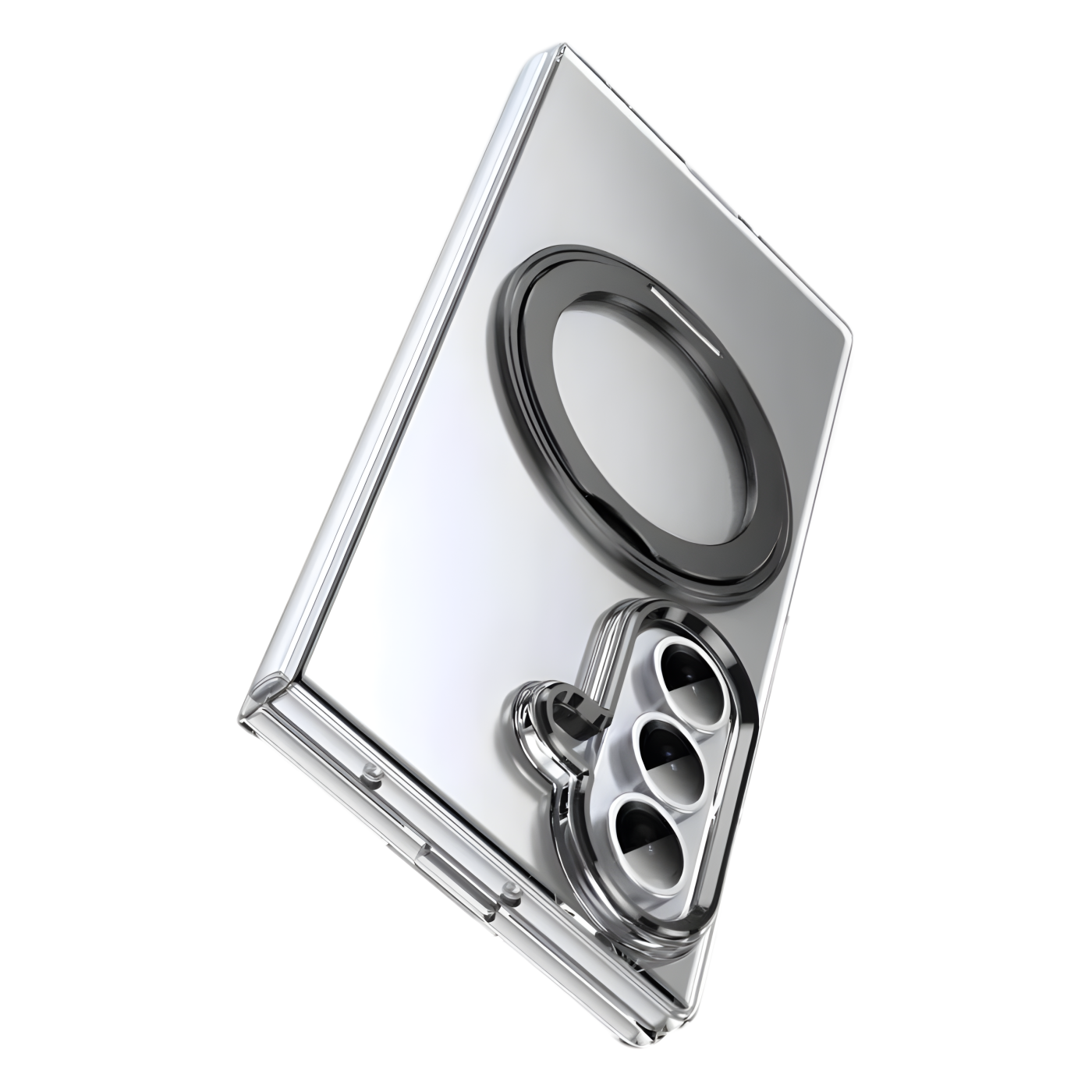 Axon M1 Galaxy Z Fold case feature diagram - MagSafe magnets - Black