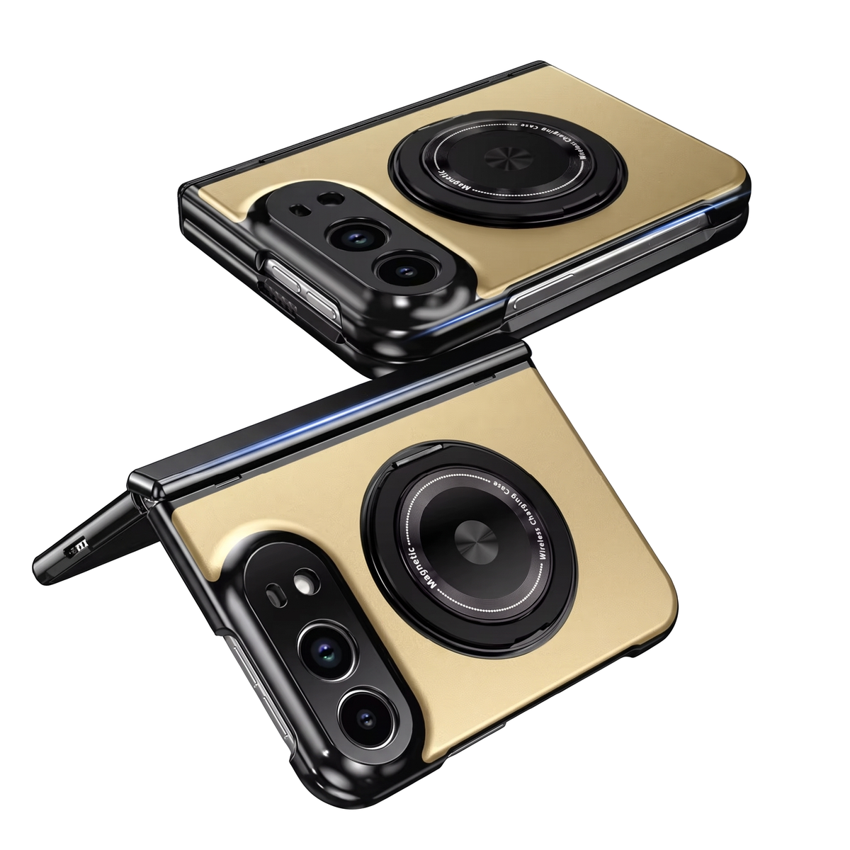 Axon M2 iPhone Duo Gold electroplated edge finish