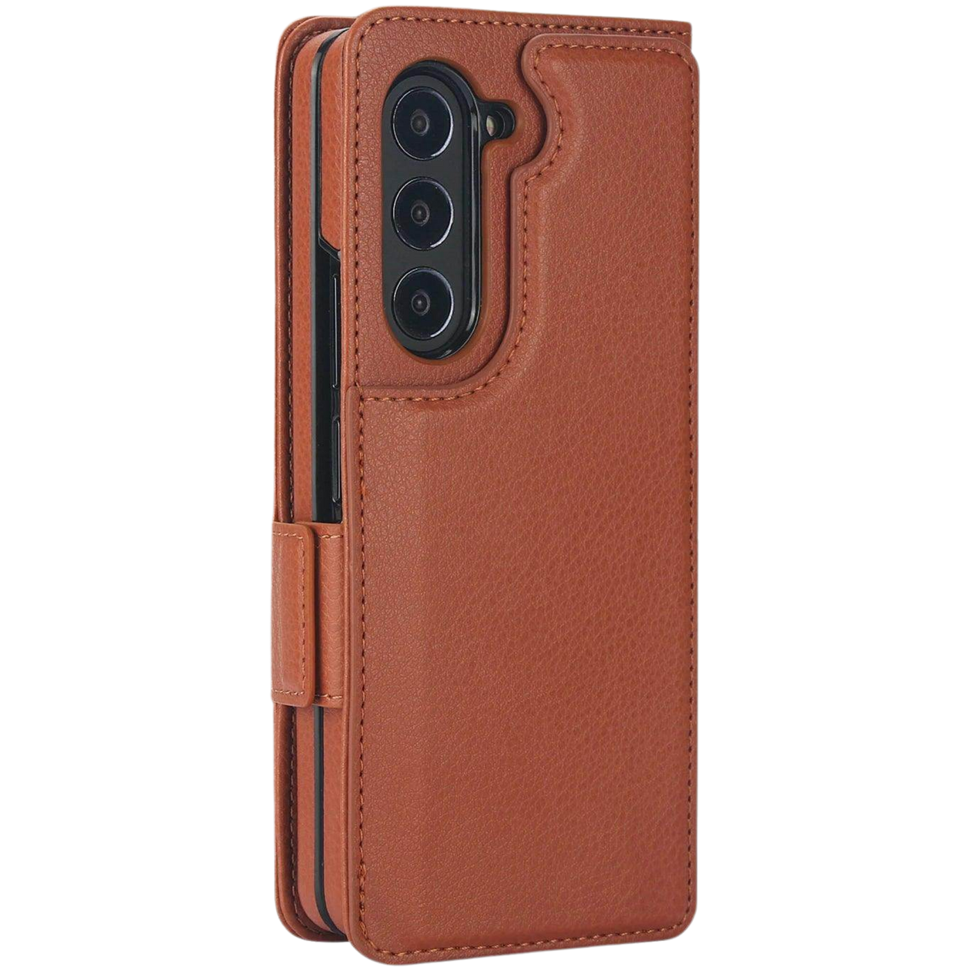 Wrap - Front-to-back leather coverage
