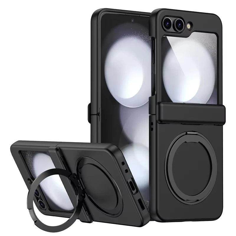 Luxury Plating Hinge 360°Magnetic Case For Samsung Galaxy Z Flip Series - FoldifyCase