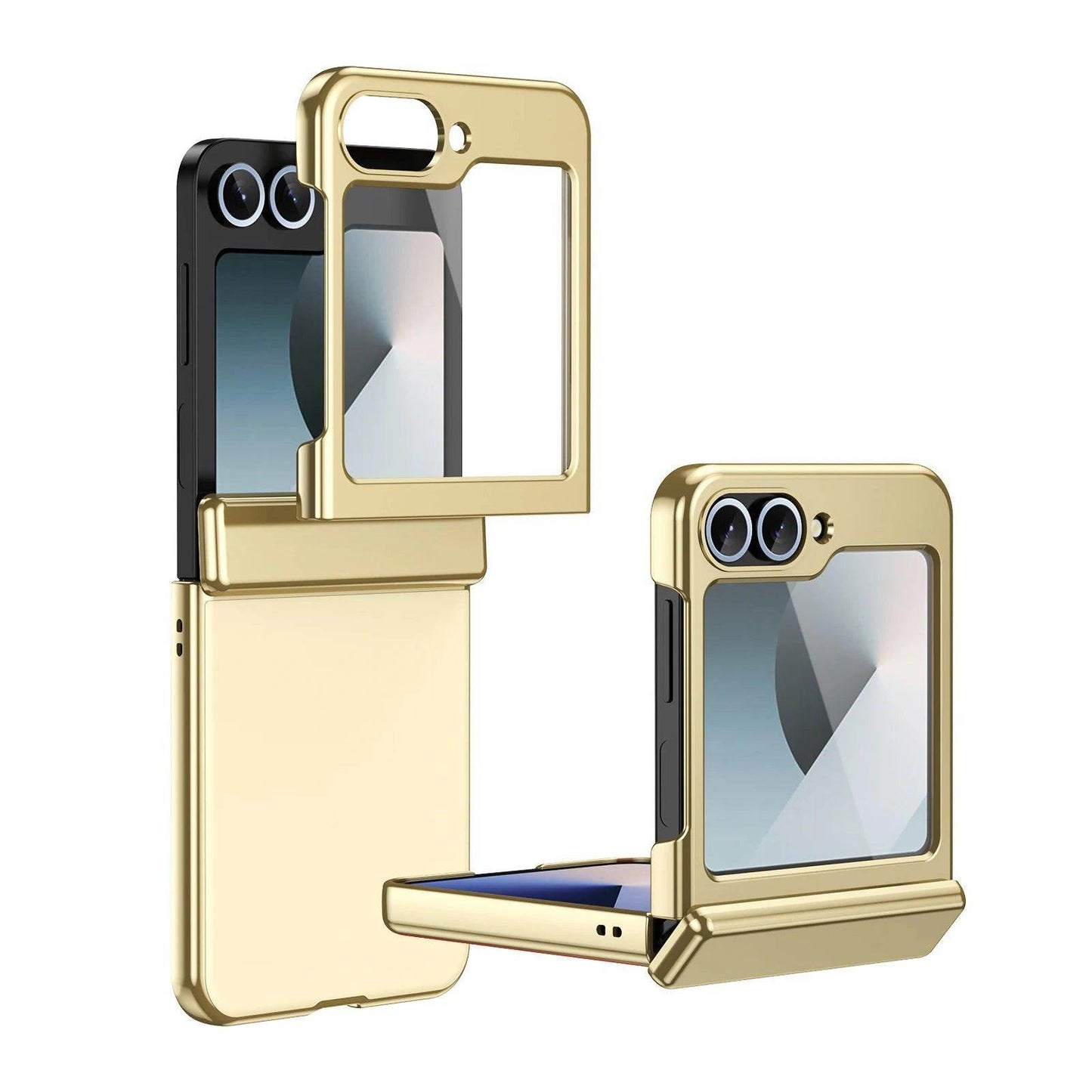 Plating Hinge Protection Case Screen For Samsung Galaxy Z Flip Series - FoldifyCase