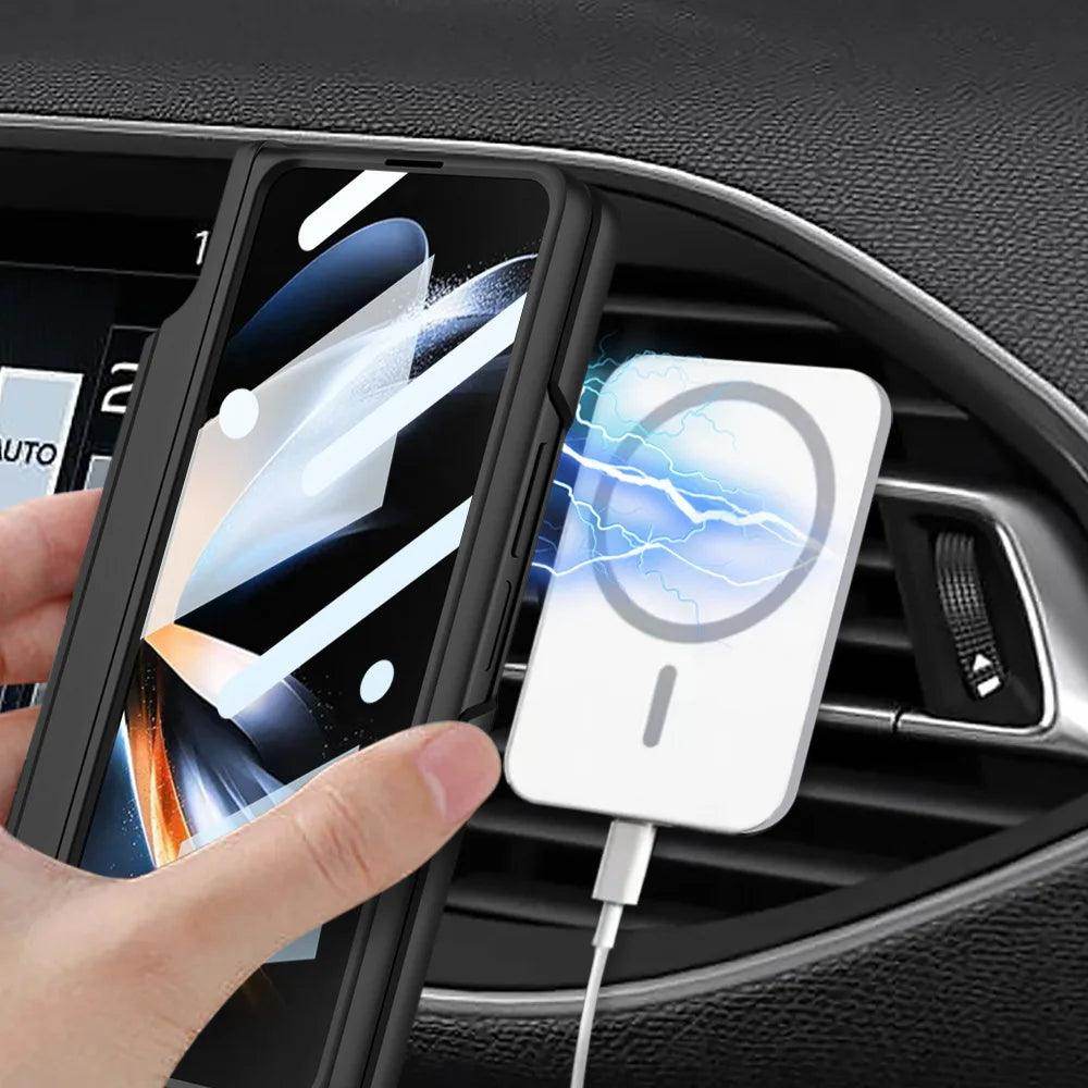 Magnetic Hinge Pen Holder Stand For Samsung Galaxy Z Fold Series - FoldifyCase