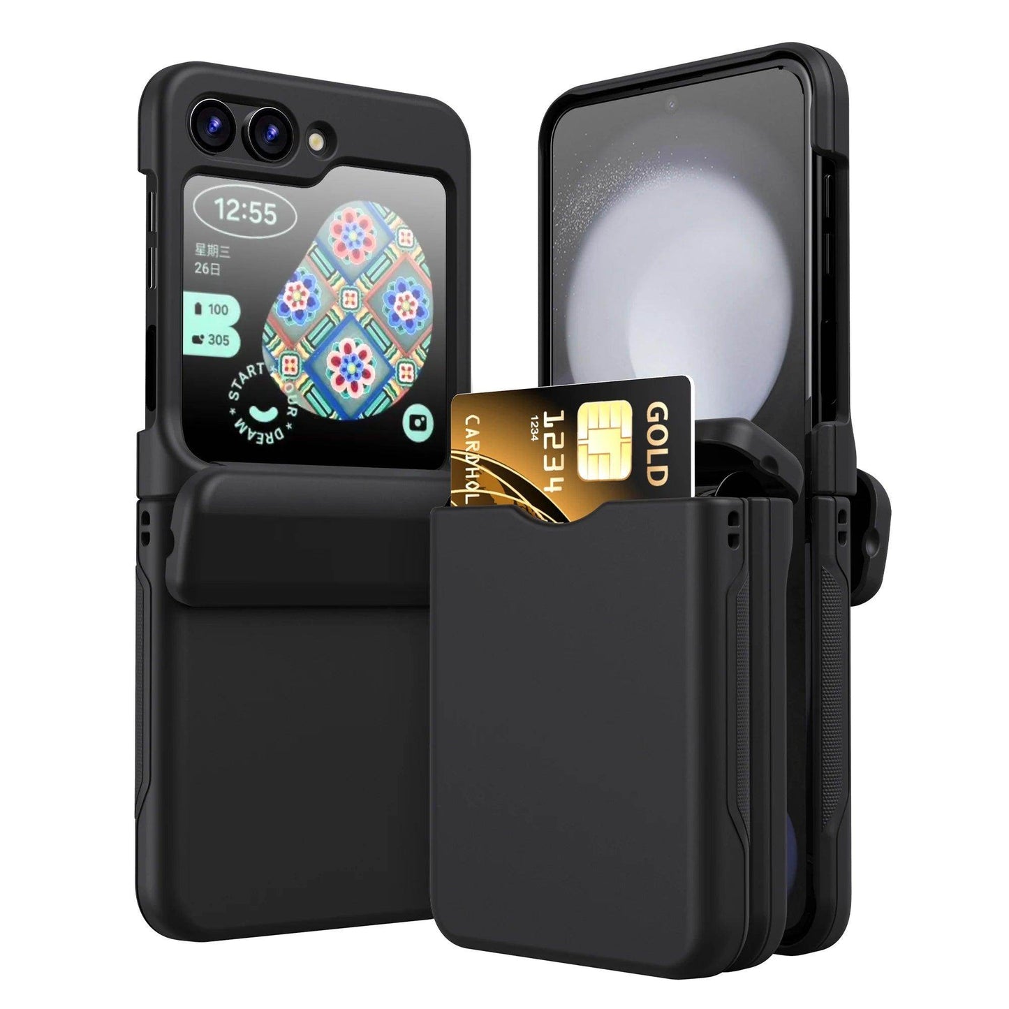 Card Slot Holder Phone Case For Samsung Galaxy Z Flip Series - FoldifyCase