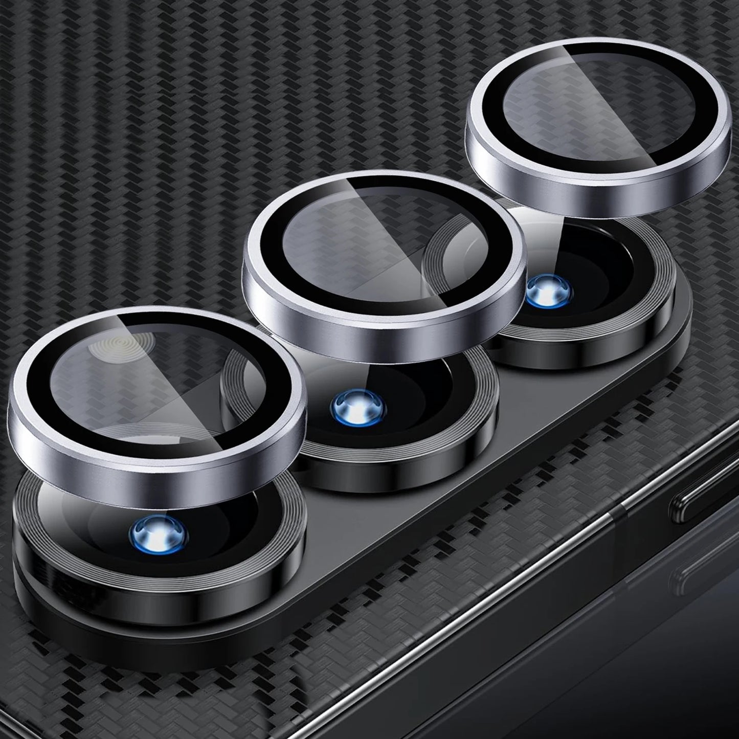 Metal Camera Lens Ring Cover For Samsung Z Fold Series