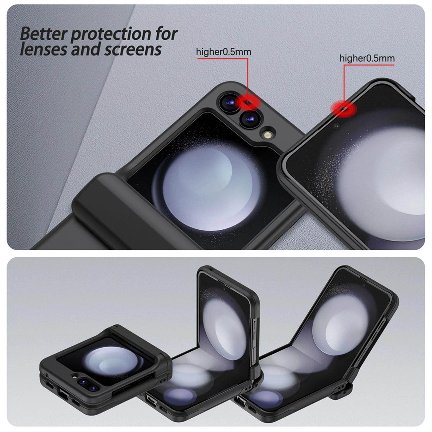 Card Slot Holder Phone Case For Samsung Galaxy Z Flip Series - FoldifyCase
