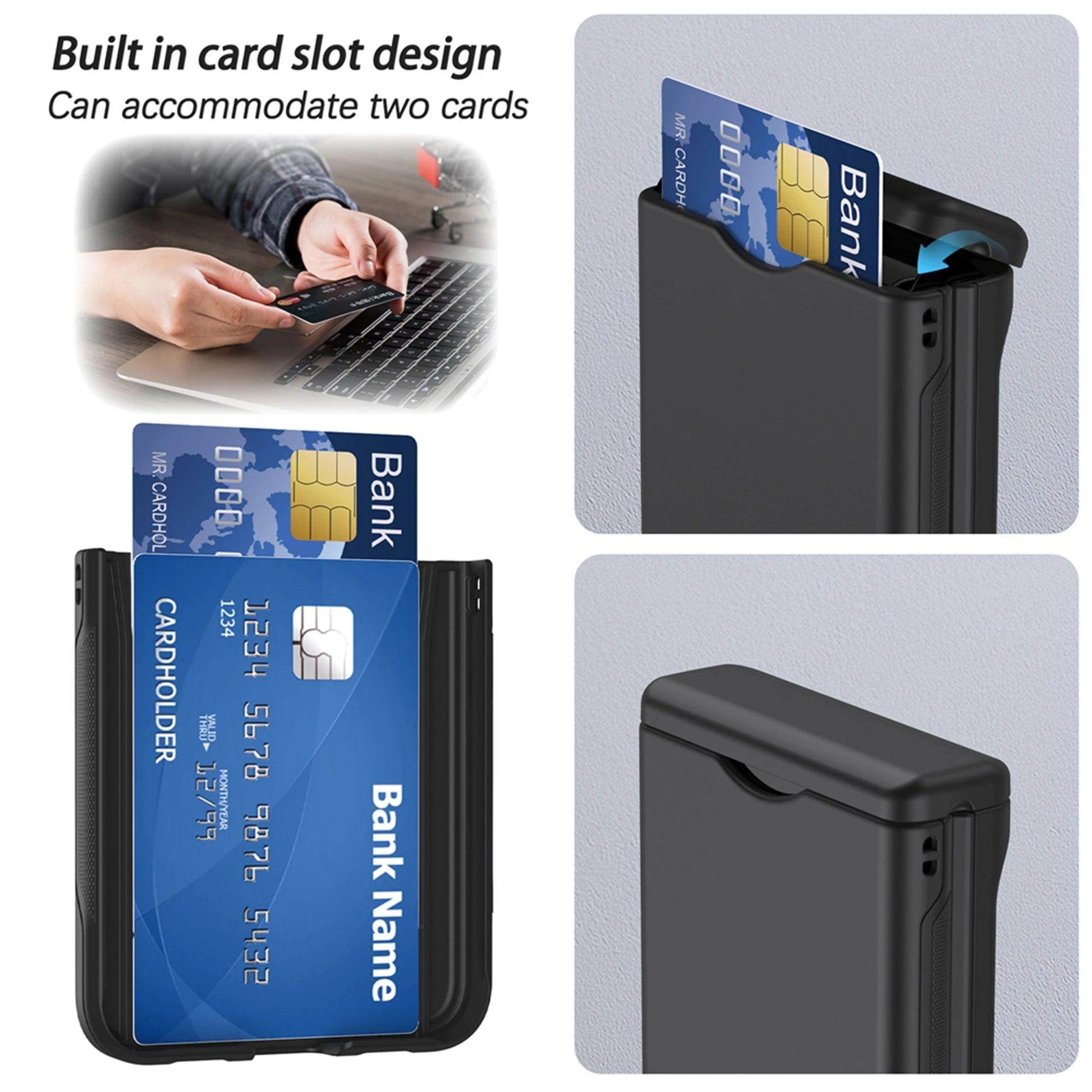 Card Slot Holder Phone Case For Samsung Galaxy Z Flip Series - FoldifyCase