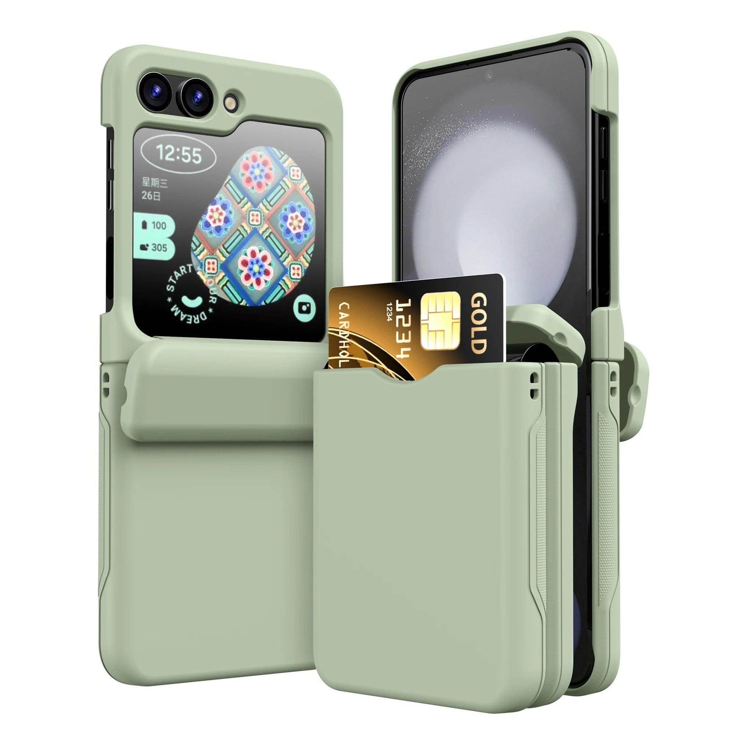 Card Slot Holder Phone Case For Samsung Galaxy Z Flip Series - FoldifyCase