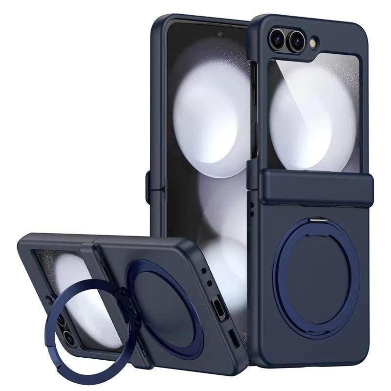 Luxury Plating Hinge 360°Magnetic Case For Samsung Galaxy Z Flip Series - FoldifyCase