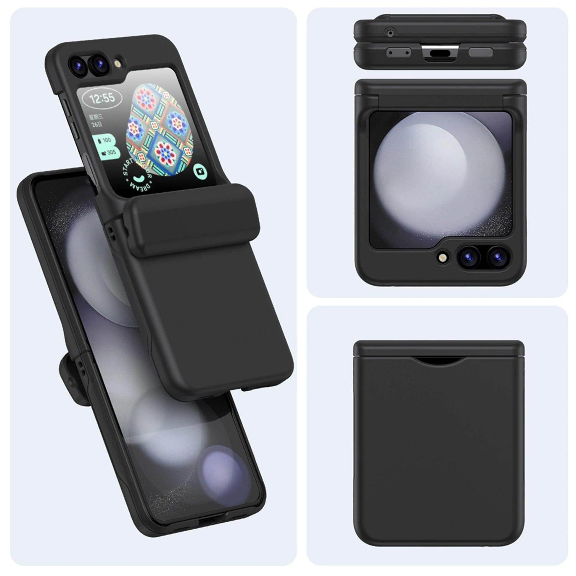 Card Slot Holder Phone Case For Samsung Galaxy Z Flip Series - FoldifyCase