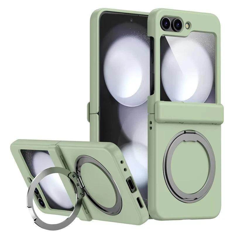 Luxury Plating Hinge 360°Magnetic Case For Samsung Galaxy Z Flip Series - FoldifyCase