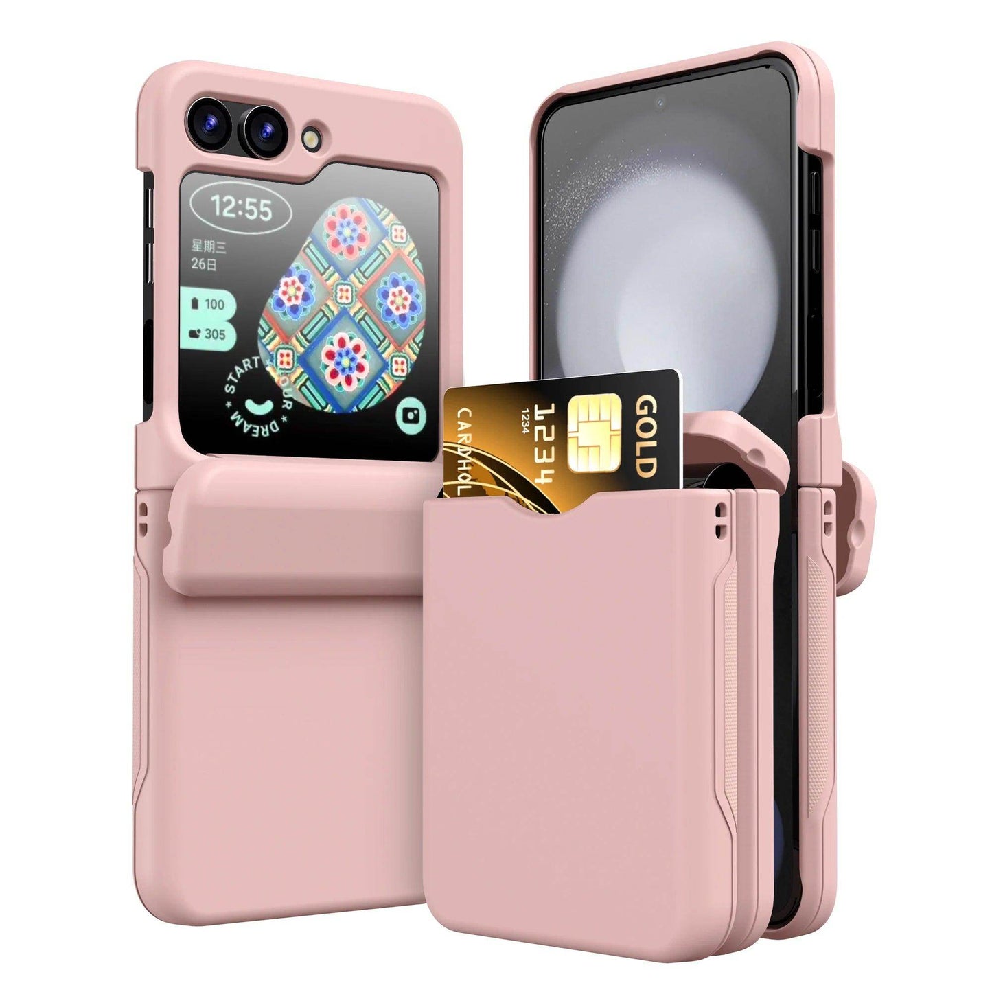 Card Slot Holder Phone Case For Samsung Galaxy Z Flip Series - FoldifyCase