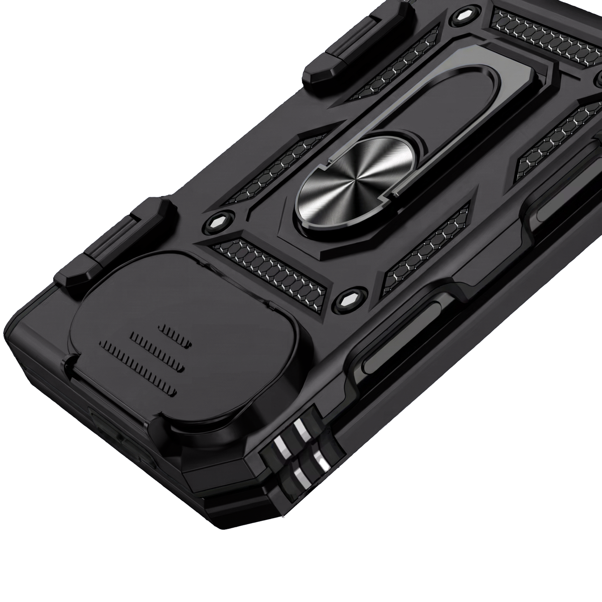 Sentinel H1 iPhone Duo rugged case in Black - military-grade drop protection with reinforced corners
