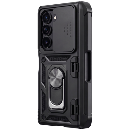 Sentinel H1 — Shock-Absorbent Case with 360° Rotating Ring for Galaxy Z Fold 8 Ultra, 7, 6, 5