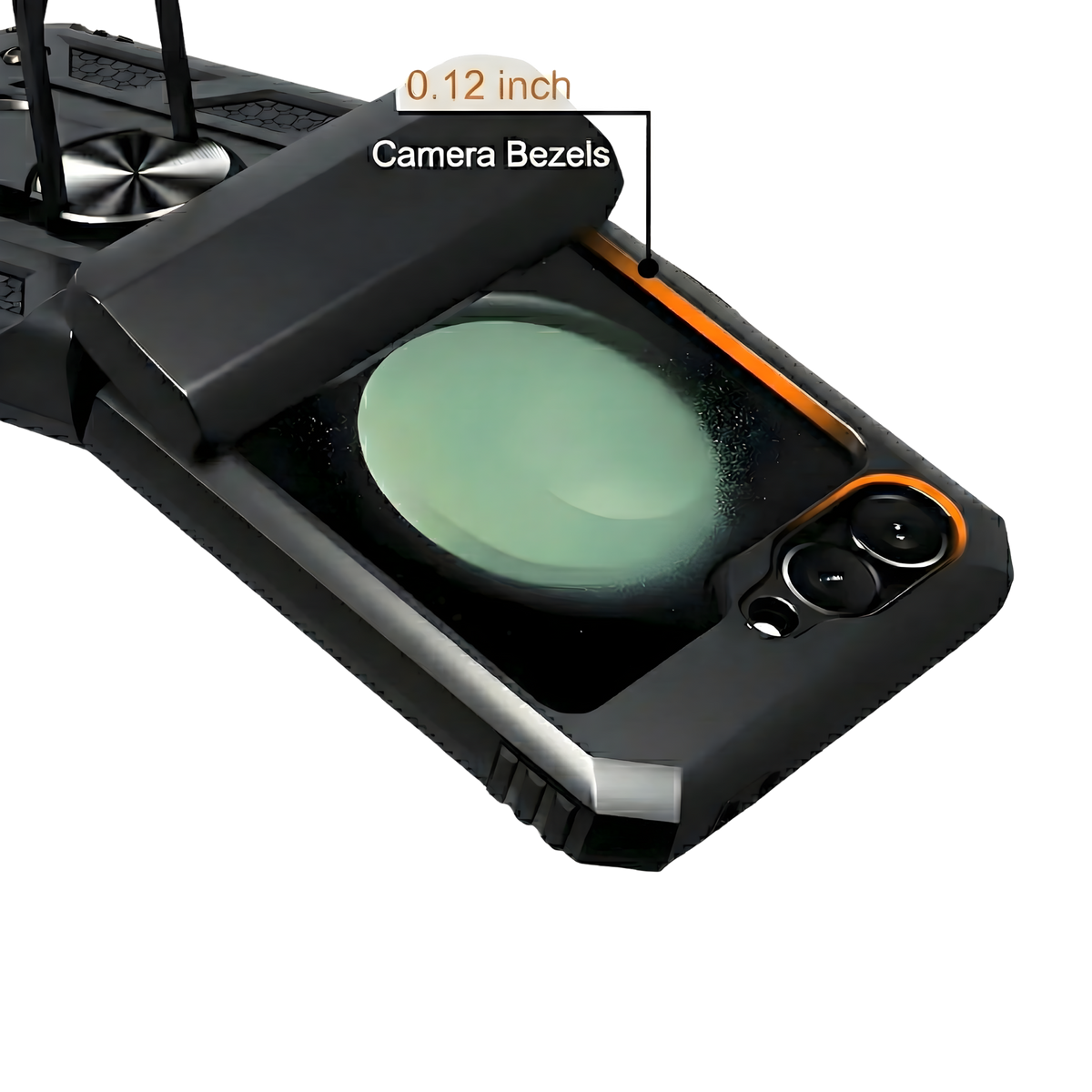 Shield - Lenses lifted, glass safe