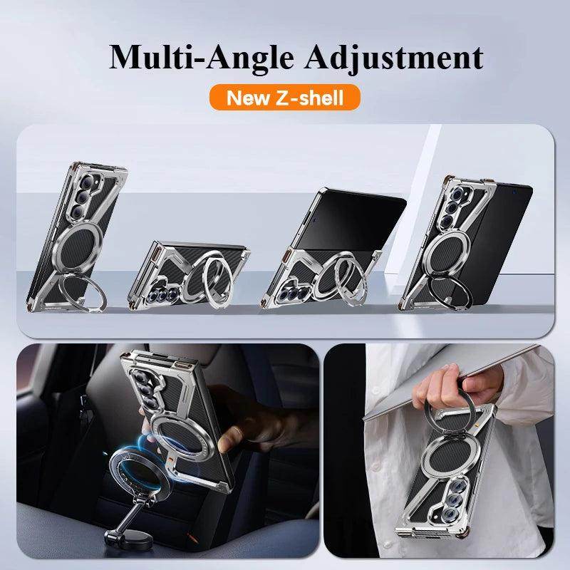 Aluminum Alloy Frame 360° Phone Case For Samsung Galaxy Z Fold Series - FoldifyCase