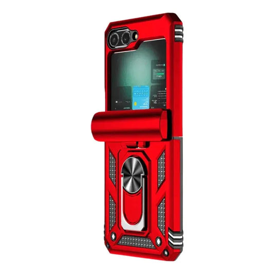 Sentinel L1 Galaxy Z Flip rugged case in Red